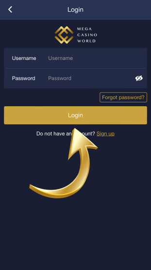Confirm login to enter MCW app